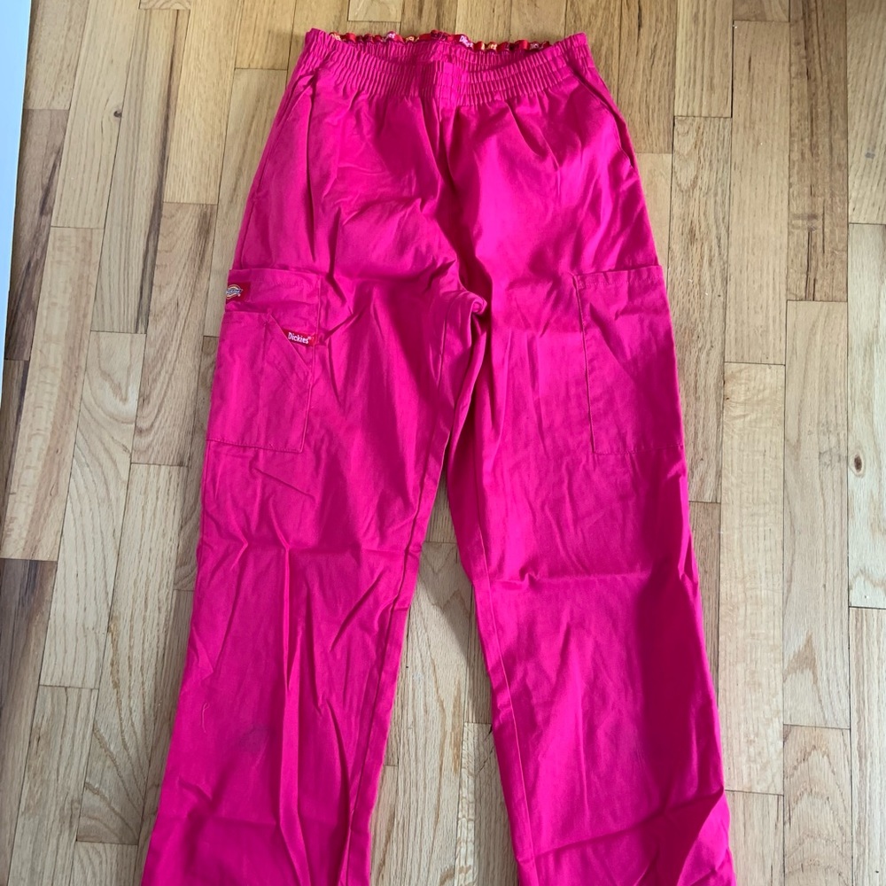 dickies hot pink cargos